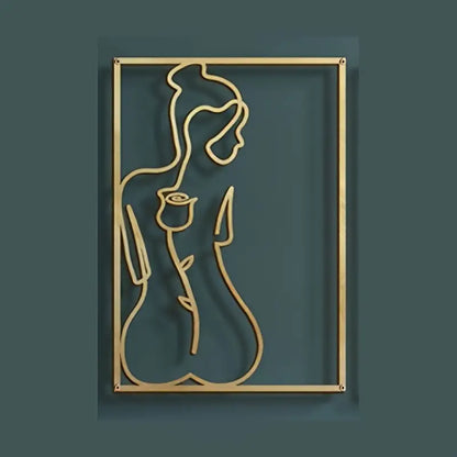 Abstract Woman Wall Art Decor (Seperate)