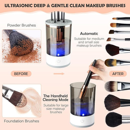Automatic Make-up Brush Cleaner